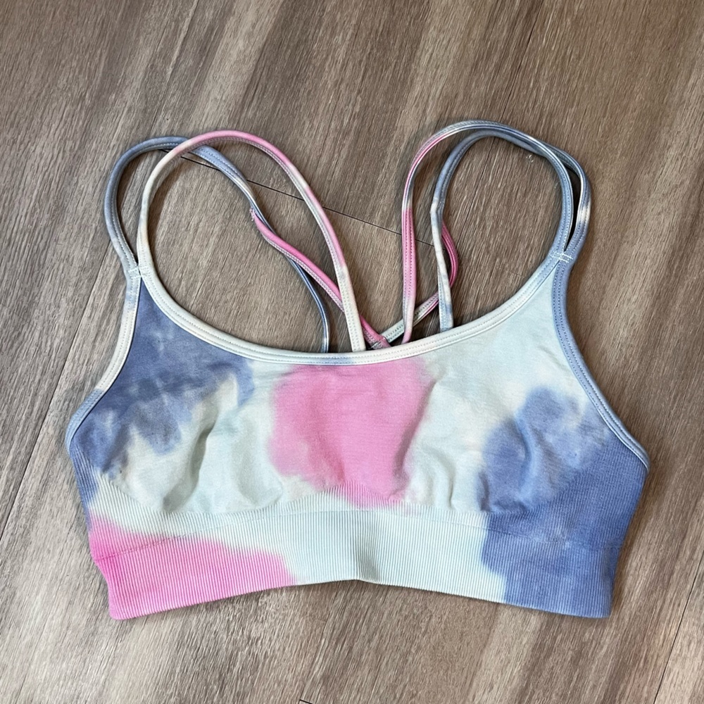 TYE DYE SPORTS BRA